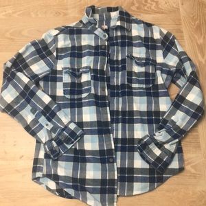 Men’s Merona Blue Flannnel